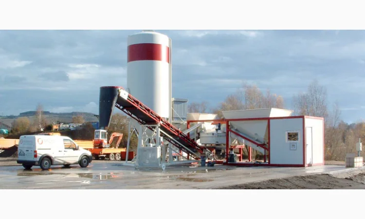 Мобильный бетонный завод Sumab K-60 (производительность 50-60 м3/ч) из Швеции - фото № 19