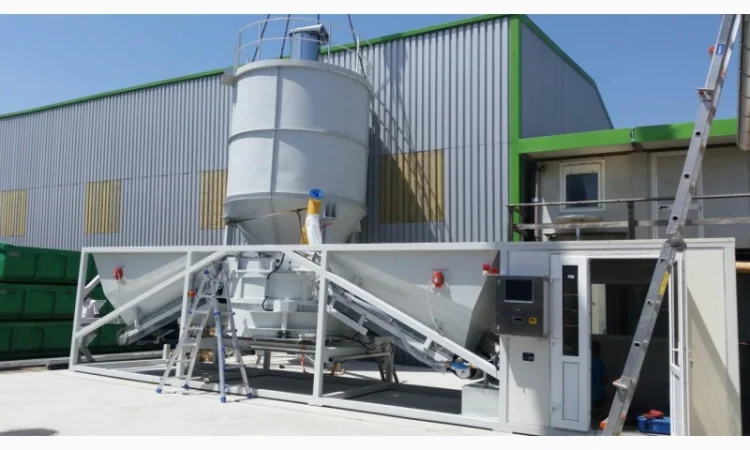 Мобильный бетонный завод Sumab K-60 (производительность 50-60 м3/ч) из Швеции - фото № 5