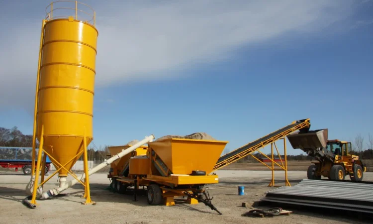 Мобильный бетонный завод Sumab М-22 (60 м3/ч) из Швеции - фото № 3