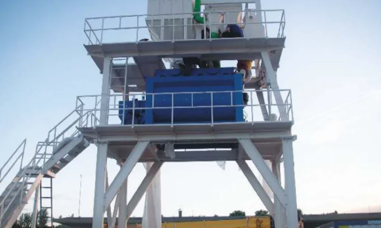 Стационарный бетонный завод Polygonmach S 120 (100-120 м3/час) из Турции - фото № 2