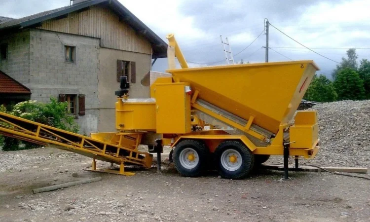 Б/У мобільний бетонний завод Fibo, продуктивність 20 м3/год (Данія) - фото № 1