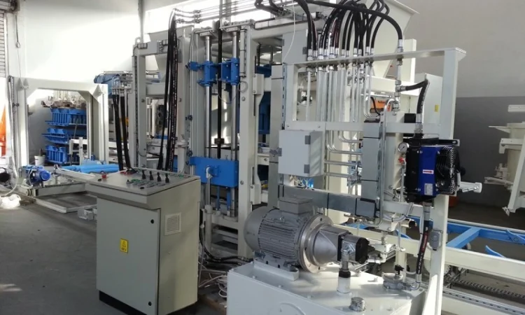 Стационарная блок-линия (вибропресс) Sumab R-500 АВТОМАТ Швеция - фото № 2