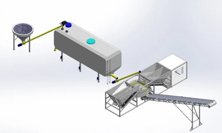Мобильный Цементный силос, Швеция - фото № 2