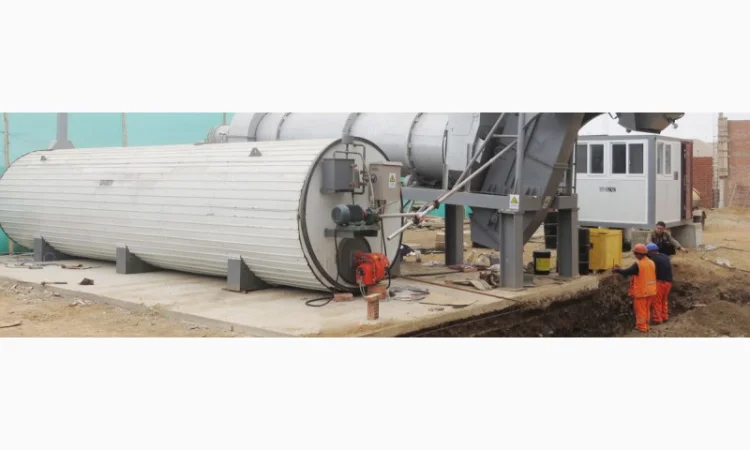 Стационарный асфальтный завод Sinosun QLB40 – производительность 40 т/час - фото № 12