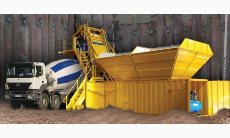 Мобильный бетонный завод Polygonmach Компакт 30 - 20-30 м3/час - фото № 7