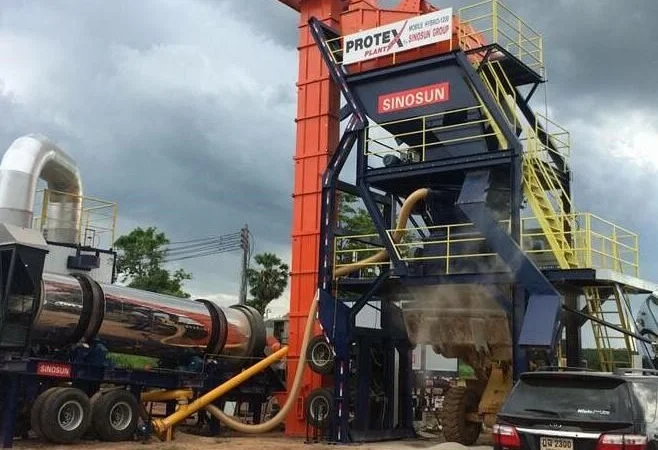 Мобильный Асфальтный Завод Sinosun производительностью 80 т/час - фото № 19