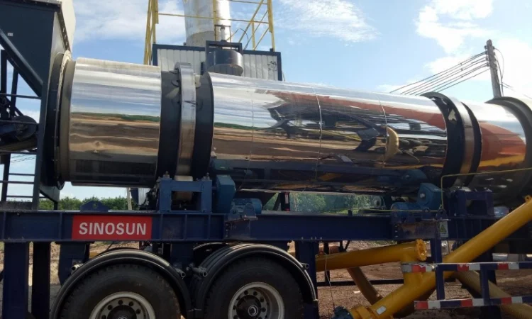 Мобильный асфальтный завод Sinosun 120 тн/ч в продаже - фото № 14