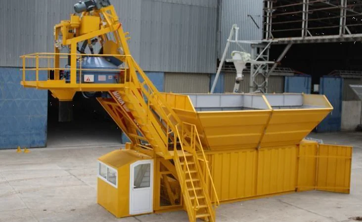 Мобильный бетонный завод Polygonmach Компакт 20 (15-20 м3/час) в продаже - фото № 1