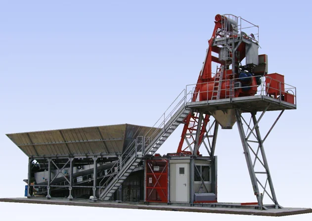 Бетонний завод Polygonmach Compakt 60 – 40-60 м3/год - фото № 1