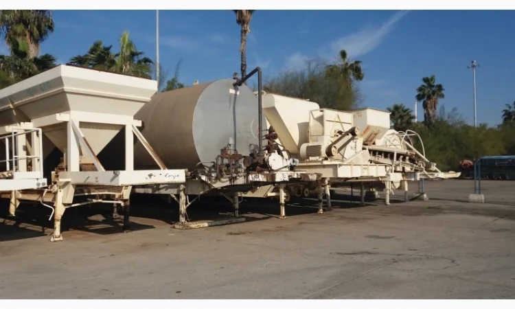 Мобильный асфальтный завод Intrame UM 260 (2005 г.) в отличном состоянии - фото № 5