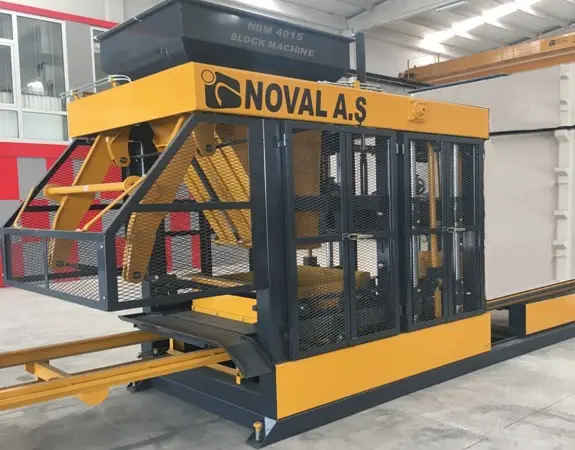 Вібропрес автоматична лінія NOVAL NMB 4020 (380 м2/зміна) Туреччина - фото № 1