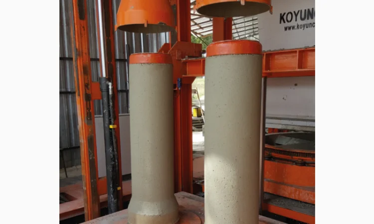 Оборудование для производства бетонных труб от Ø300 мм до Ø1400 мм - фото № 2