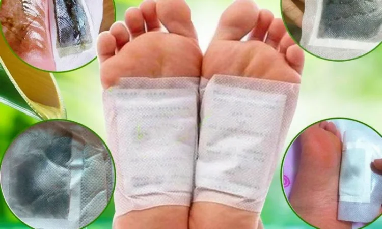 Патчі, китайські пластирі для стоп Детокс від набряків ніг, для виведення токсинів - фото № 1