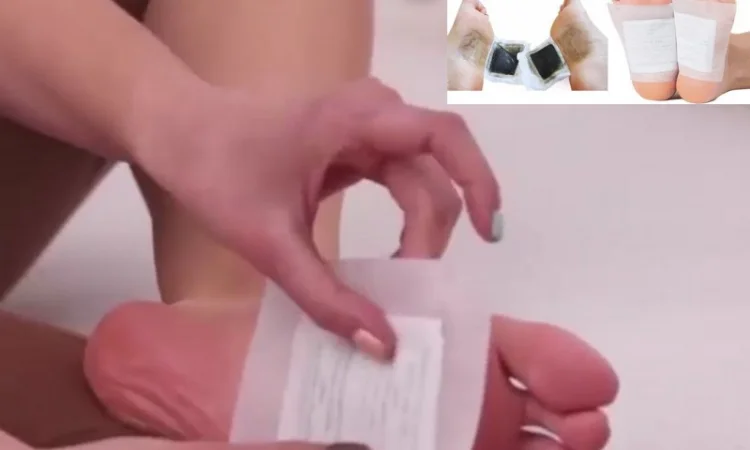 Патчі, китайські пластирі для стоп Детокс від набряків ніг, для виведення токсинів - фото № 3