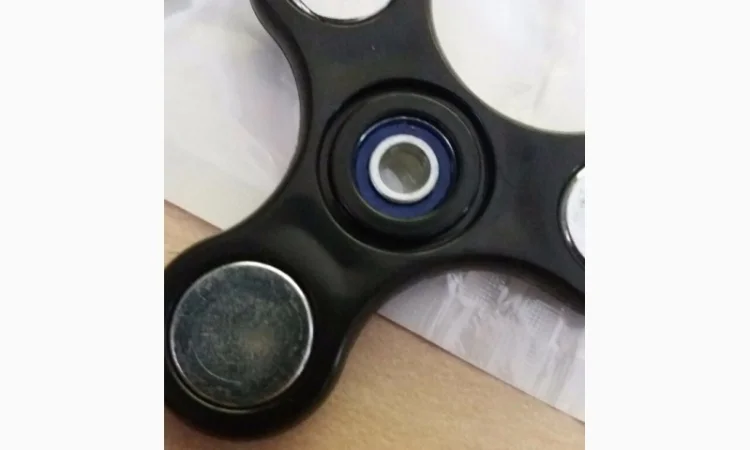 Успокоитель нервов, Спиннер, Fidget Spinner, для пальцев, вертушка, крутилка - фото № 8