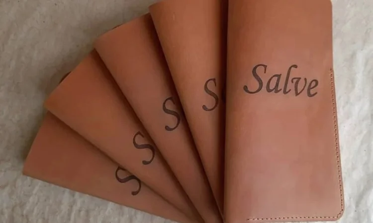 Кожаная счётница для ресторана, чековый держатель Check Holder4 - фото № 5