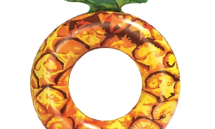 Надувной Круг Bestway Ананас, размер 116 см - фото № 3