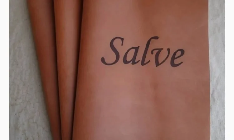 Набор кожаная обложка для меню и счетница - фото № 6