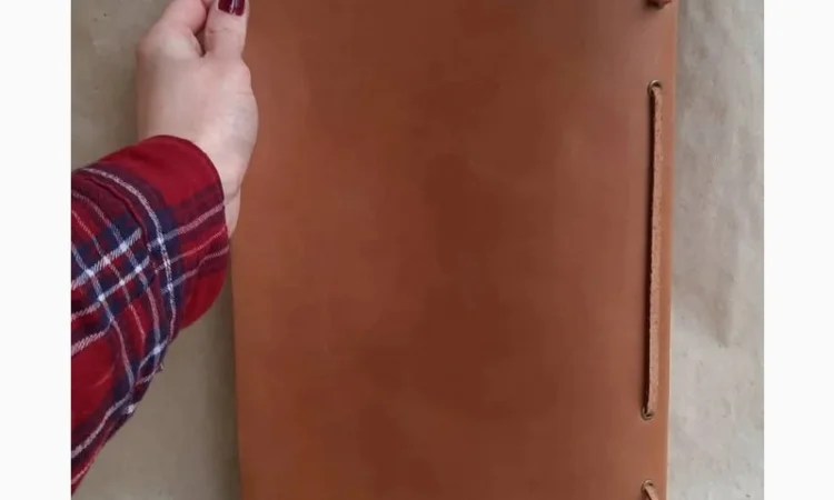 Кожаная обложка для меню ресторана, для кафе, "Leather Menu2" - фото № 9