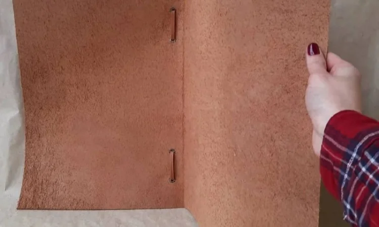 Кожаная обложка для меню ресторана, для кафе, "Leather Menu2" - фото № 4