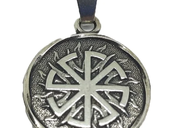 Словянский оберег "Ладінець" из стали - фото № 1