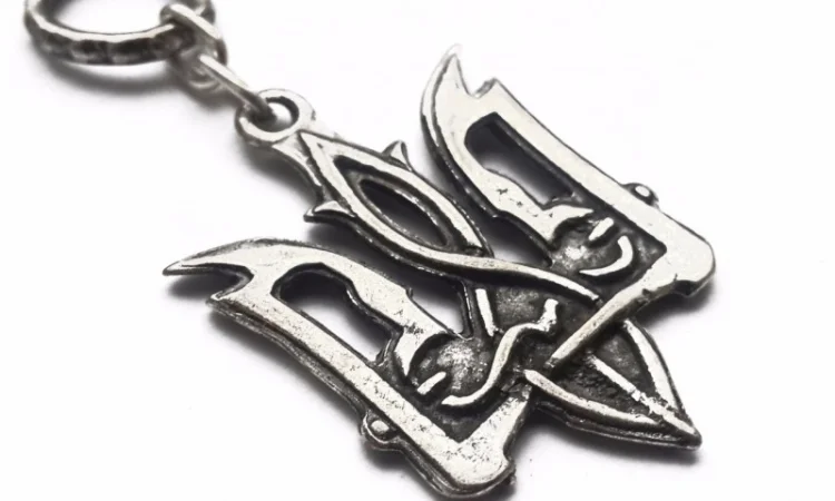 Кулон Тризуб из нержавеющей стали - фото № 1