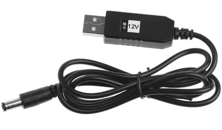 Кабель USB- живлення Wi-Fi роутера з 5 вольт на 12 вольт - фото № 6