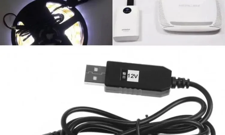 Кабель USB- живлення Wi-Fi роутера з 5 вольт на 12 вольт - фото № 7