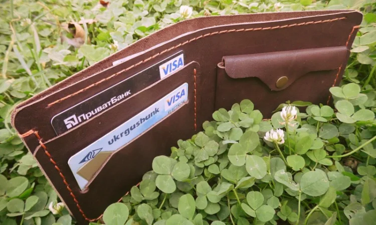 Чоловічий гаманець Weal, код: w010 - фото № 4