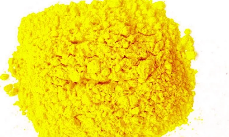 Фарба Холі (Гулал), Жовта, суха порошкова фарба для фествиалів, флешмобів - фото № 4