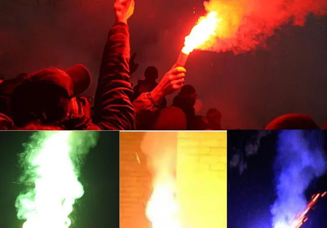 Набір Фаєрів - кольоровий вогонь для свят - фото № 6