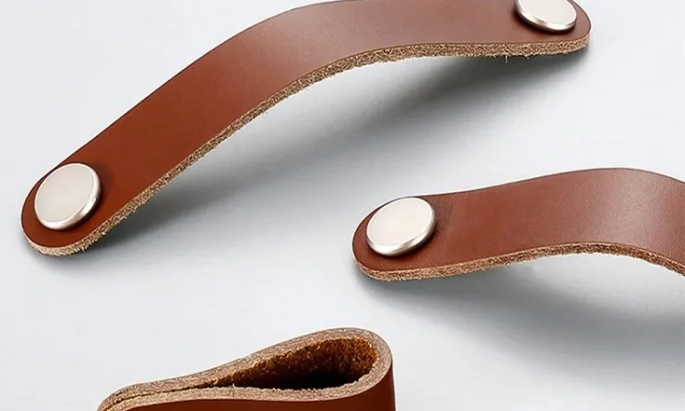 Ручка для меблів з натуральної шкіри Петля - фото № 6