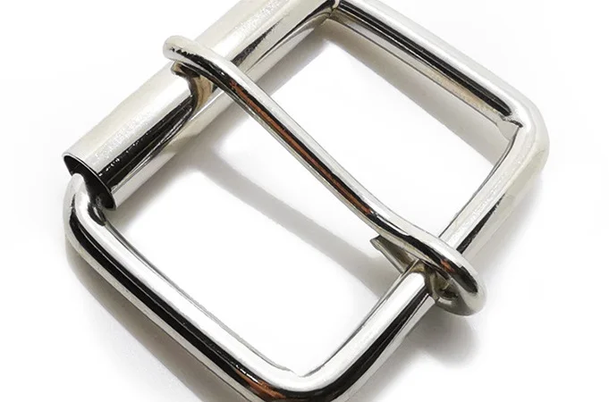 Пряжка Пілот для ременя з баранчиком 20 мм, нікель - фото № 1