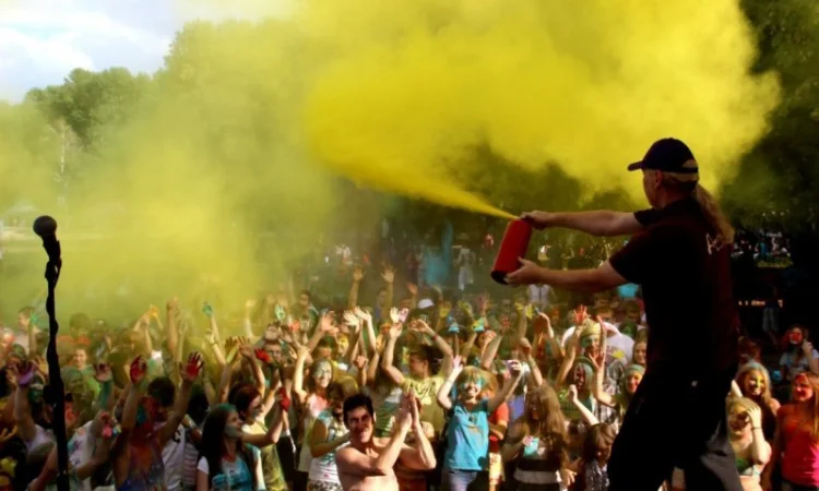 Баллон с краской Холи 5 кг - фото № 5