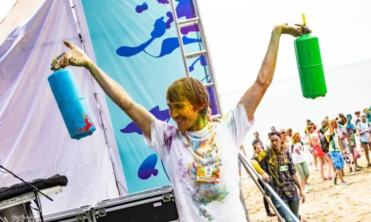 Баллон с краской Холи 3 кг - фото № 3