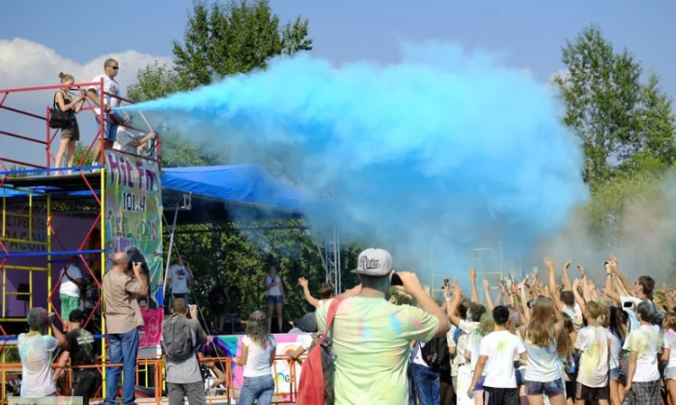 Баллон с краской Холи 3 кг - фото № 6