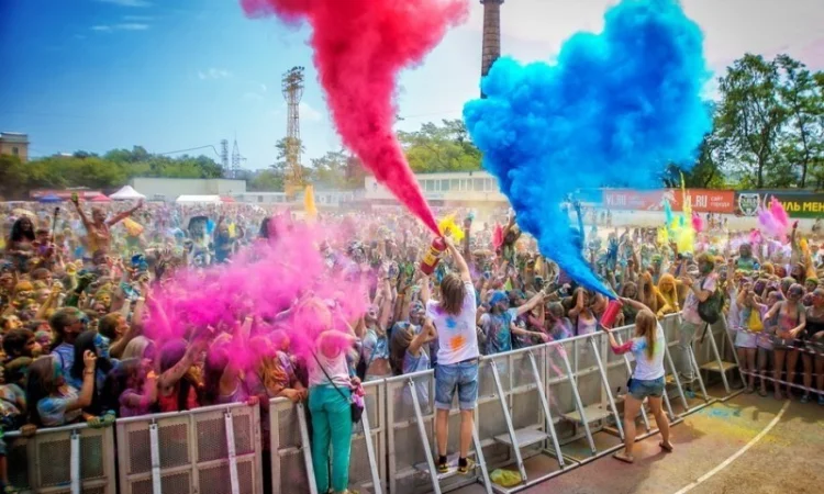 Балон з Фарбою Холі, 9 кг. для фествиалів - фото № 2