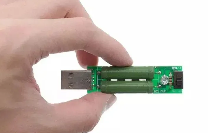 USB 1А/2А навантаження, вилка навантаження, Резистор навантаження, для тестера - фото № 5