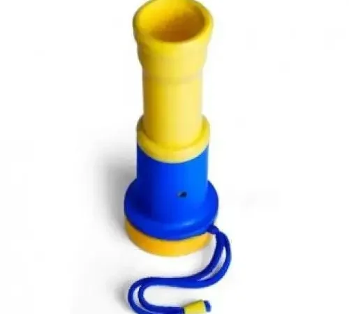 Громкая дудка для фанатов синего и желтого цвета - фото № 1