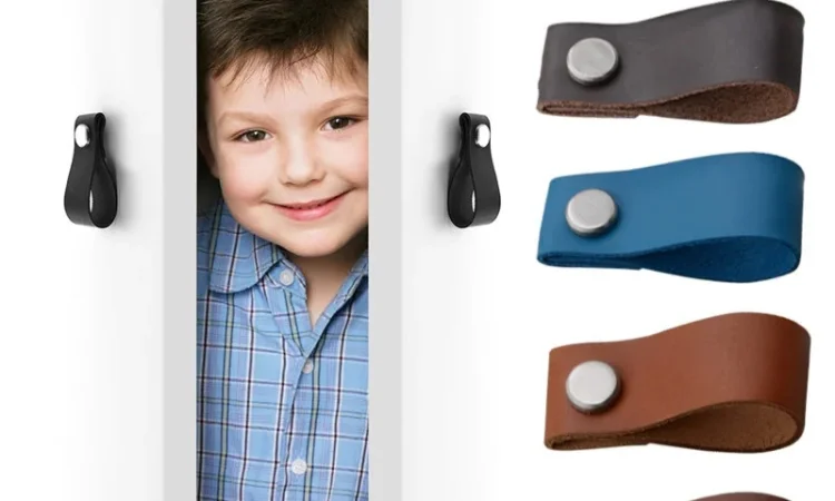 Ручка для меблів з натуральної шкіри Петля2 - фото № 4