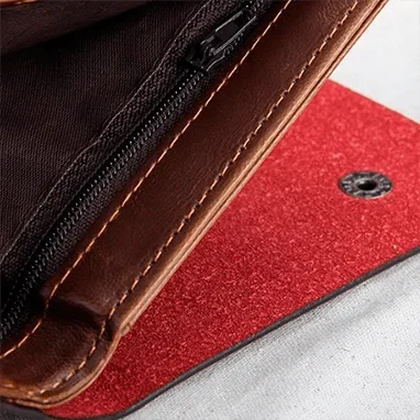 Гаманець Bailini Genuine Leather Original - стильный мужской аксессуар - фото № 4