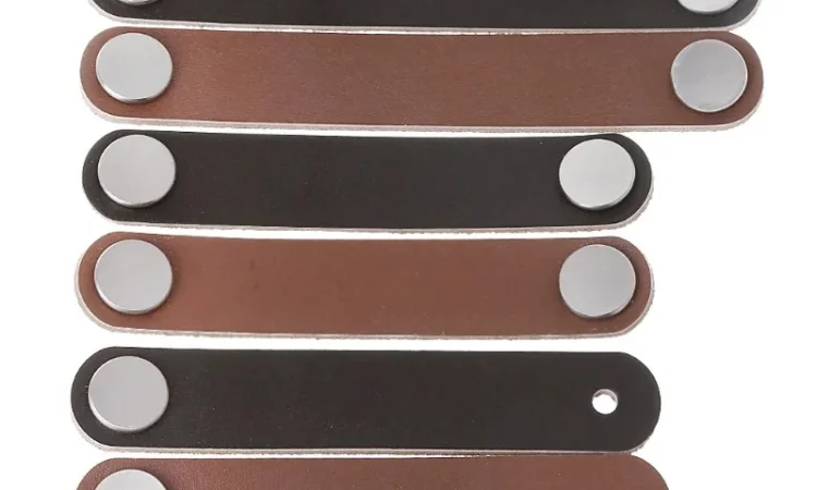 Ручка для меблів з натуральної шкіри Полоса2 - фото № 7