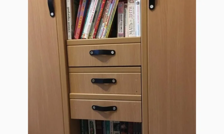 Ручка для меблів з натуральної шкіри Полоса2 - фото № 8