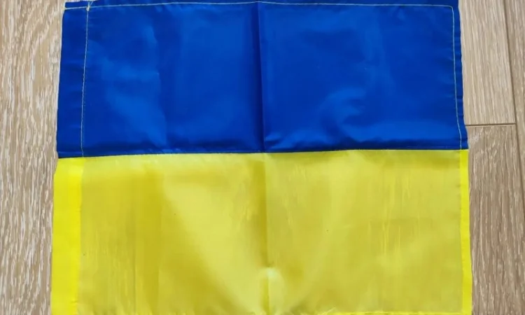 Прапор України, невеликий прапор України, розмір: 45х32 см - фото № 1