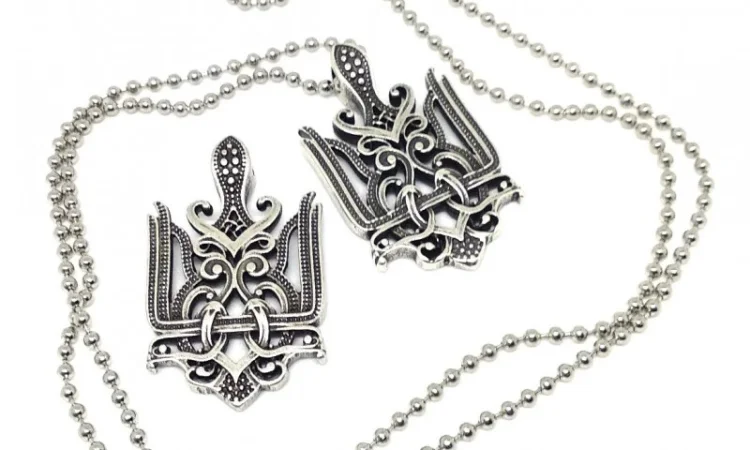 Кулон Тризуб Королевский - фото № 3