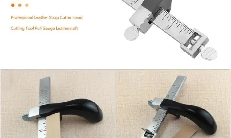 Металический Ремнерез резак для нарезки кожаных ремней - фото № 4