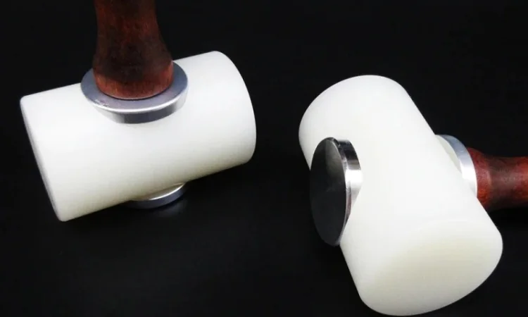 Молоток нейлоновый для тиснения по коже, Молоток для установки фурнитуры - фото № 4