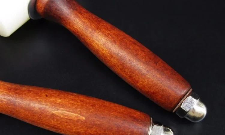 Молоток нейлоновый для тиснения по коже, Молоток для установки фурнитуры - фото № 5