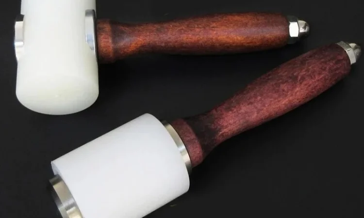 Молоток нейлоновый для тиснения по коже, Молоток для установки фурнитуры - фото № 6