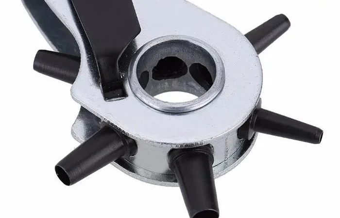 Револьверний дірокол для шкіри та картону - фото № 4